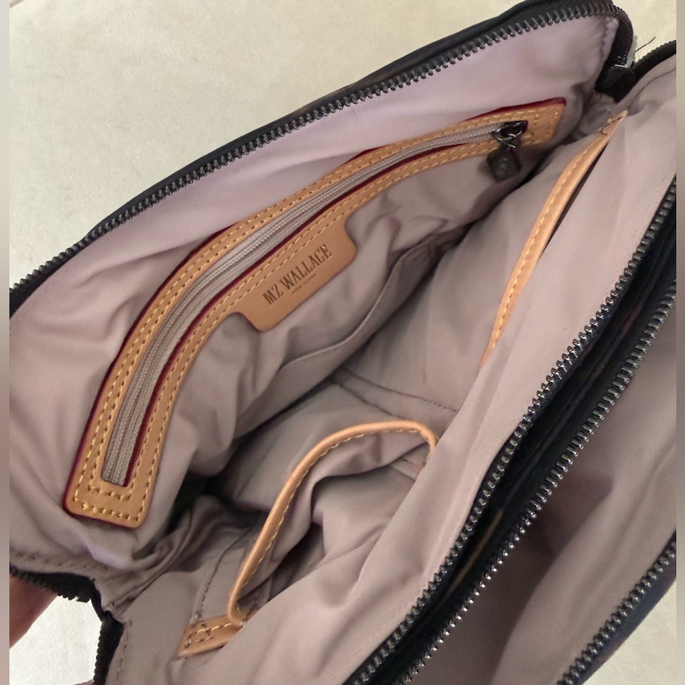 MZ Wallace Tortoise Bowery Crossbody Bag - Picture 12 of 13